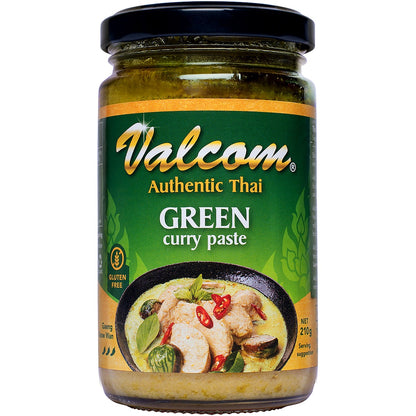Valcom Thai Green Curry Paste 210g