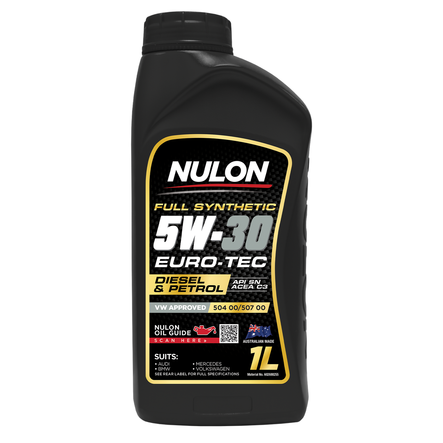 Nulon Full Synthetic Euro Tec Engine Oil - 5W-30 - 1L