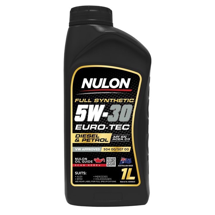 Nulon Full Synthetic Euro Tec Engine Oil - 5W-30 - 1L