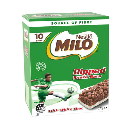 Nestle Milo Bars Dipped 10 Pack - 270g