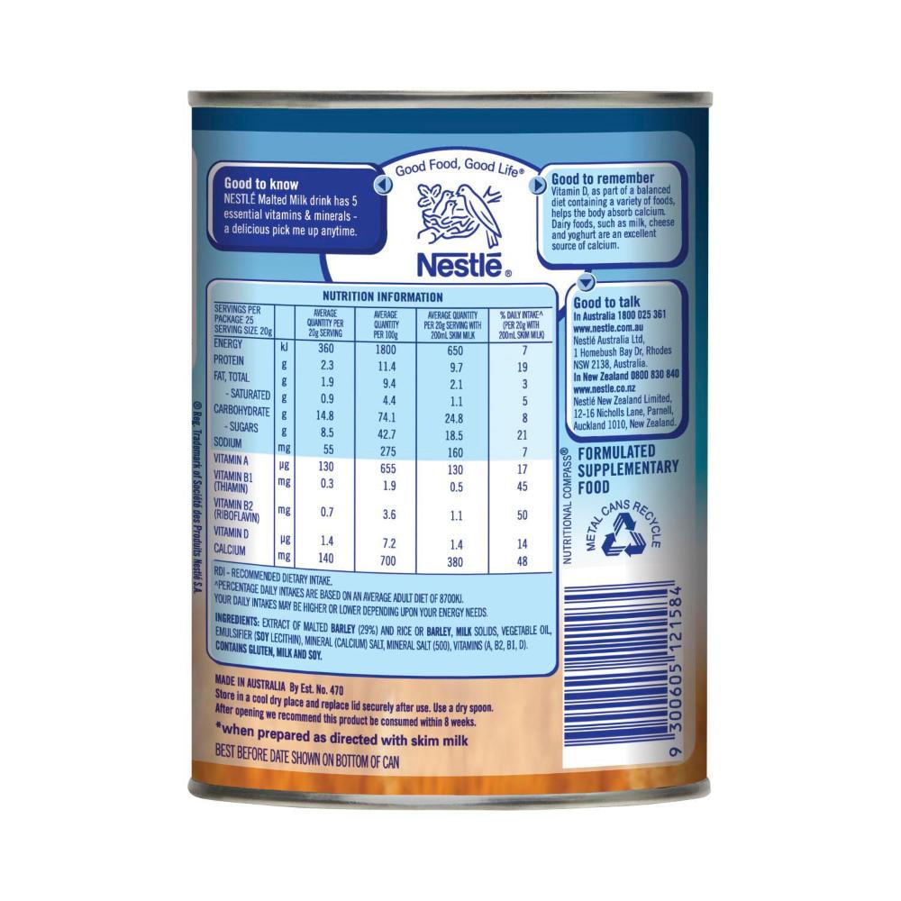 Nestle Malted Milk Powder Drink - 500g