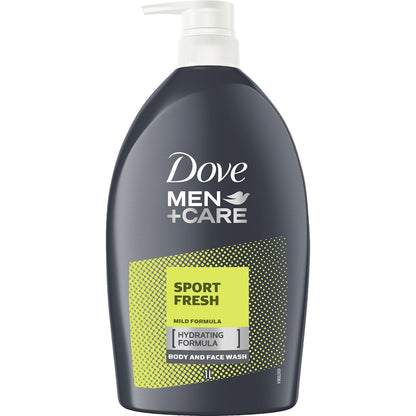 Dove Men+care Face & Body Wash Sport Fresh 1l