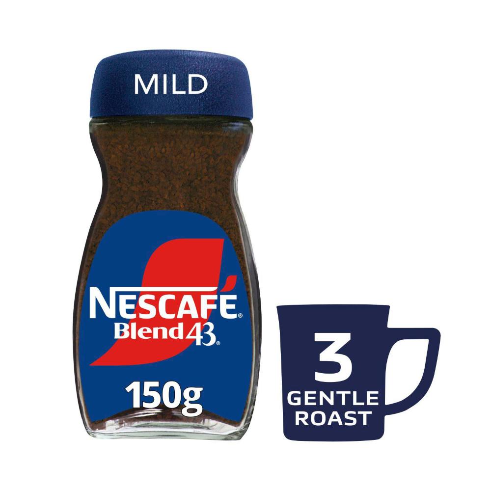 Nescafe Blend 43 Mild Roast Instant Coffee - 150g