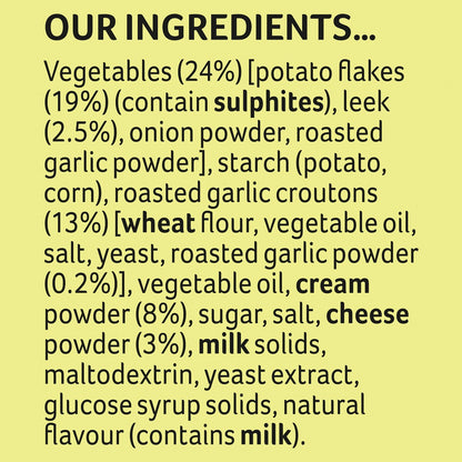 Continental Soup Sensations Farmhouse Potato & Leek Serves 2 60g