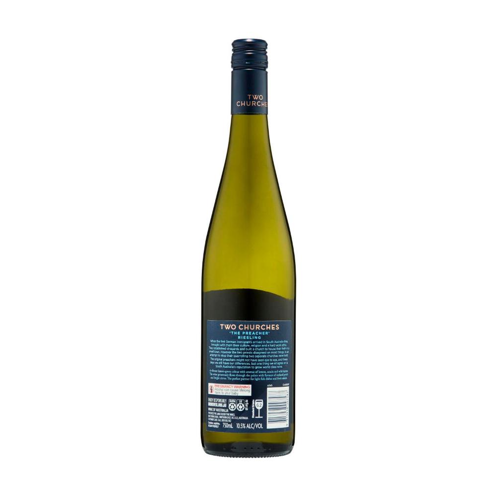 Two Churches The Preacher Riesling 750ml - 1 Each