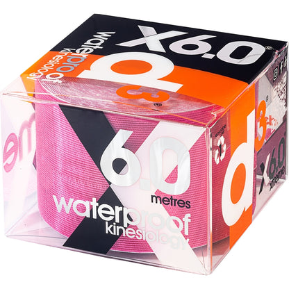 D3 X6.0 Waterproof Kinesiology Tape 6m Each