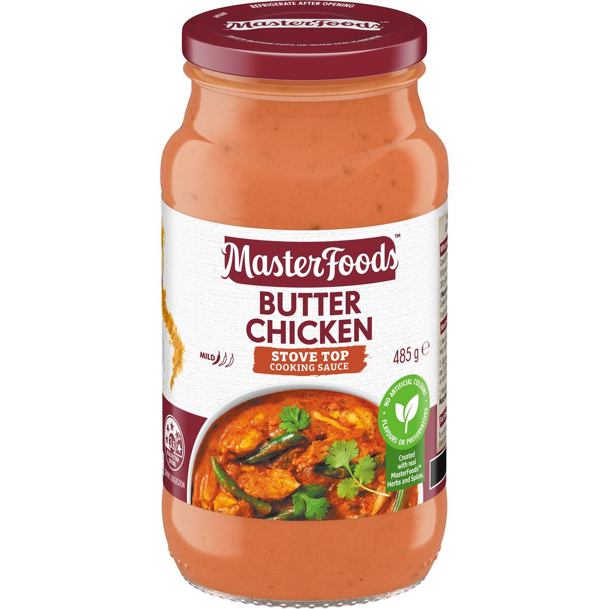 Masterfoods Butter Chicken Cooking Sauce 485g
