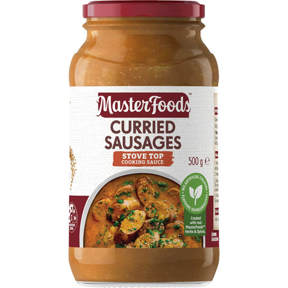 Masterfoods Curried Sausages 500g