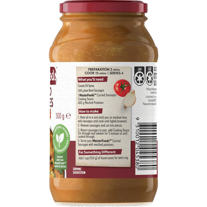 Masterfoods Curried Sausages 500g