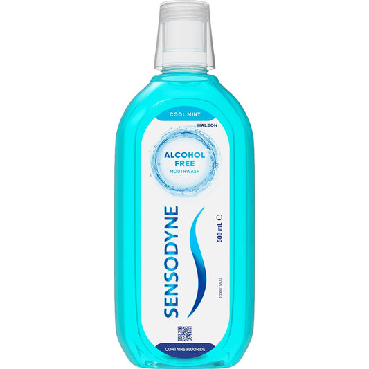 Sensodyne Cool Mint Gentle Mouthwash For Sensitive Mouths 500ml