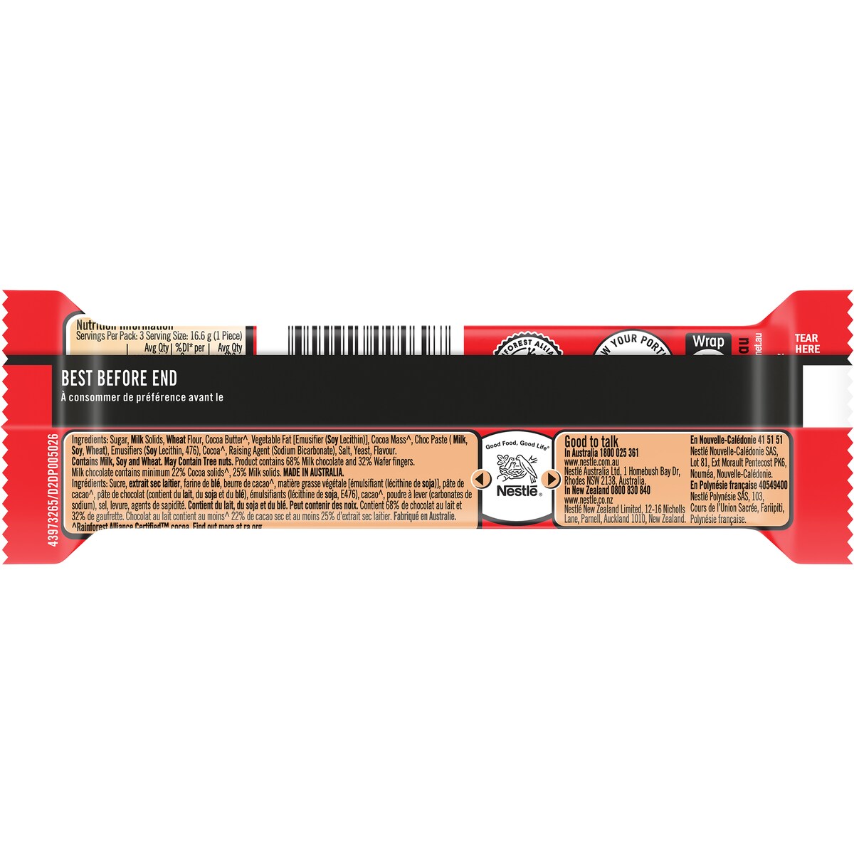 Kitkat Chunky Original Milk Chocolate Bar 45g