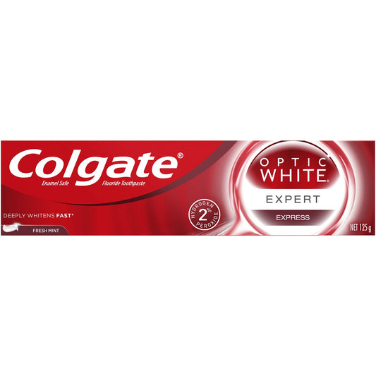 Colgate Teeth Whitening Toothpaste Optic White Expert Express 125g