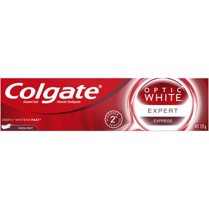 Colgate Teeth Whitening Toothpaste Optic White Luminous Express 125g