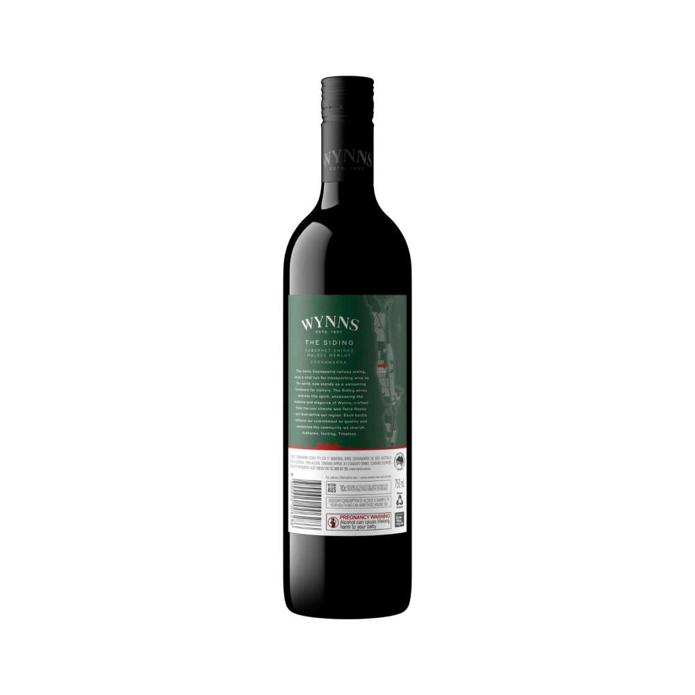 Wynns The Siding Cabernet Shiraz Malbec Merlot 750ml - 1 Each