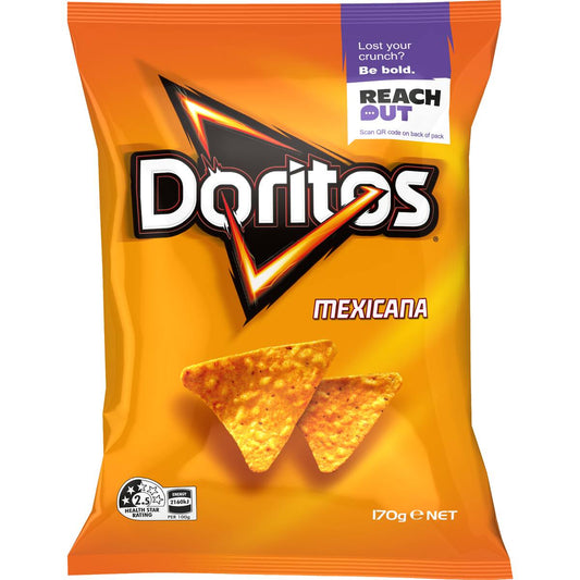 Doritos Corn Chips Mexicana Share Pack 170g