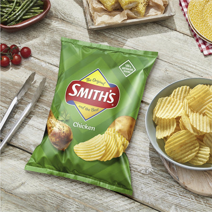 Smiths Crinkle Cut Potato Chips Chicken 170g