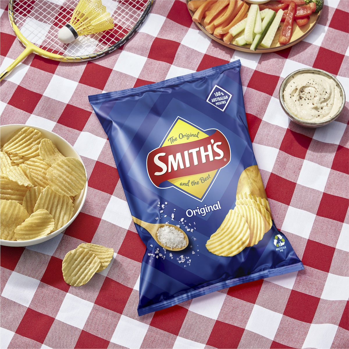 Smiths Crinkle Cut Potato Chips Original 170g