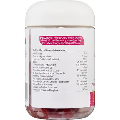 Natures Way Vitagummies Womens Multivit Orange Lemon Blueberry 100 pack