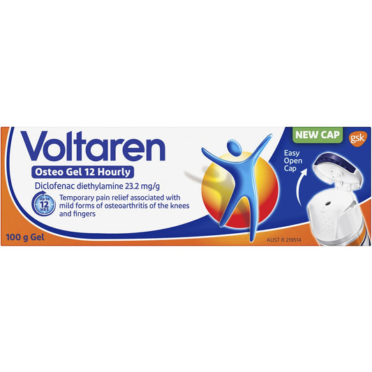 Voltaren Osteo Gel 12 Hourly Long Lasting Gel 100g