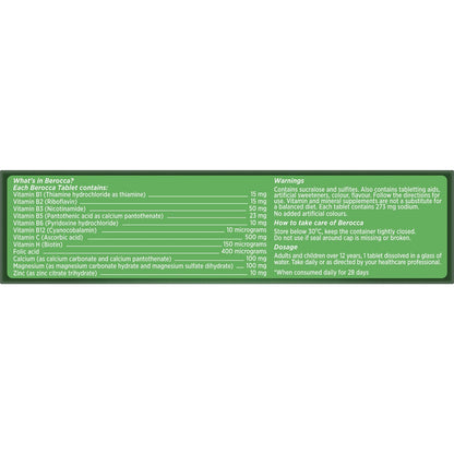 Berocca Vitamin B & C Mango & Orange Flavour Energy 45 pack