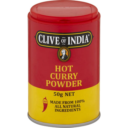 Clive Of India Hot Madras Curry Powder 50g