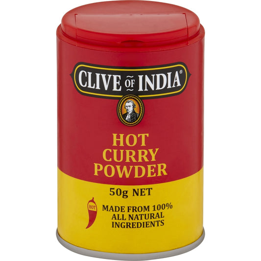 Clive Of India Hot Madras Curry Powder 50g
