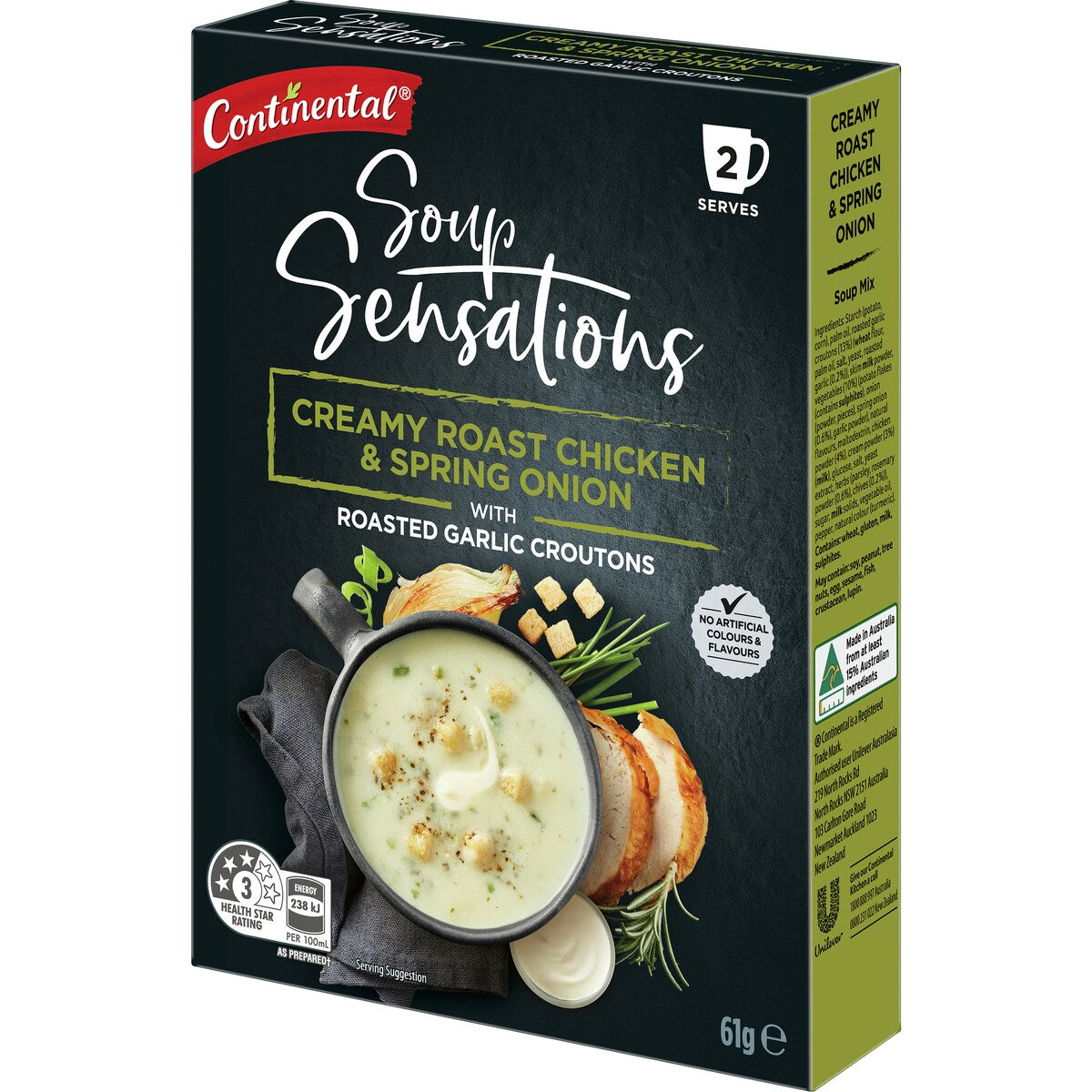 Continental Soup Sensations Creamy Roast Chicken & Spring Onion 61g