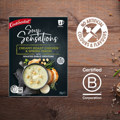Continental Soup Sensations Creamy Roast Chicken & Spring Onion 61g