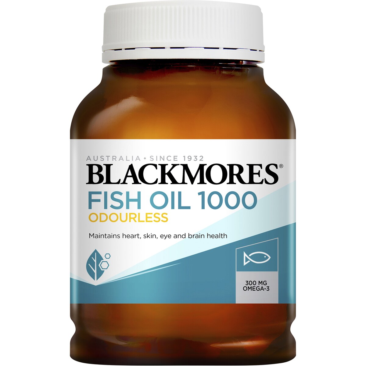 Blackmores Odourless Fish Oil 1000mg Omega-3 Capsules 400 pack