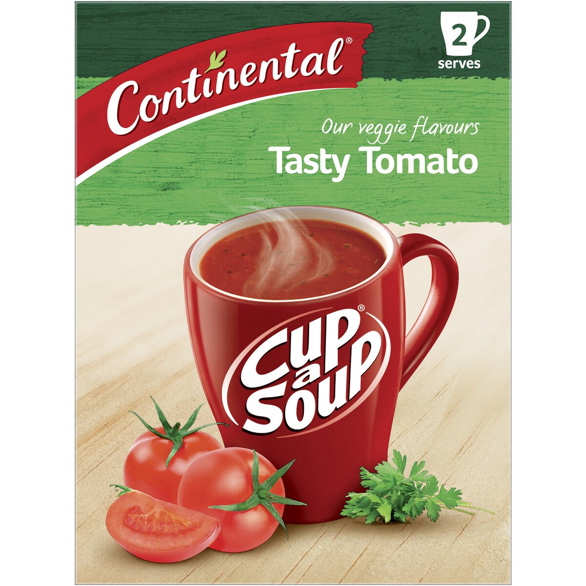 Continental Cup A Soup Tasty Tomato 2 Pack 54g