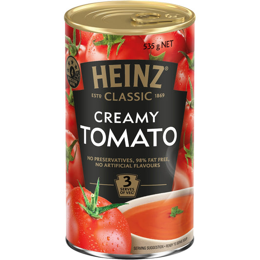 Heinz Classic Canned Soup Creamy Tomato 535g