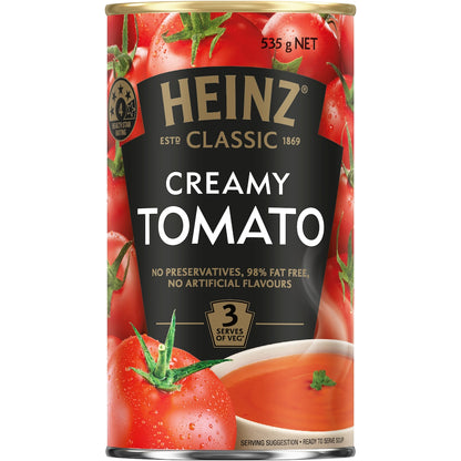Heinz Classic Canned Soup Creamy Tomato 535g