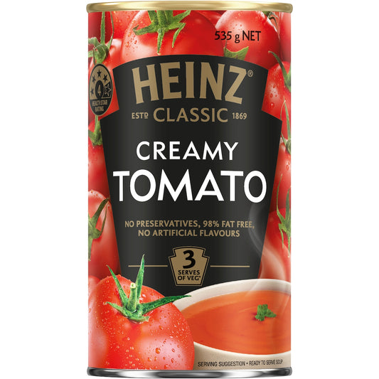 Heinz Classic Canned Soup Creamy Tomato 535g