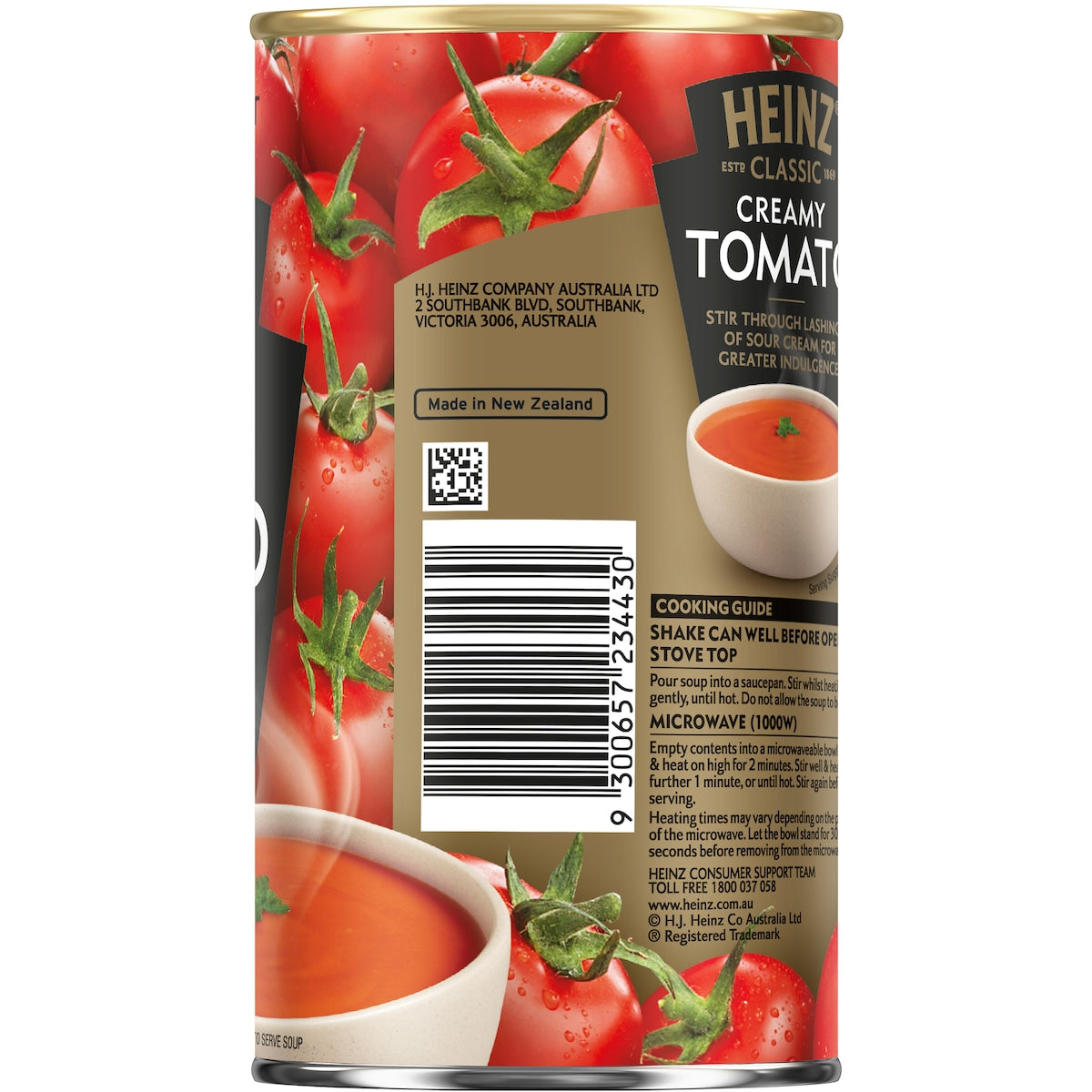 Heinz Classic Canned Soup Creamy Tomato 535g