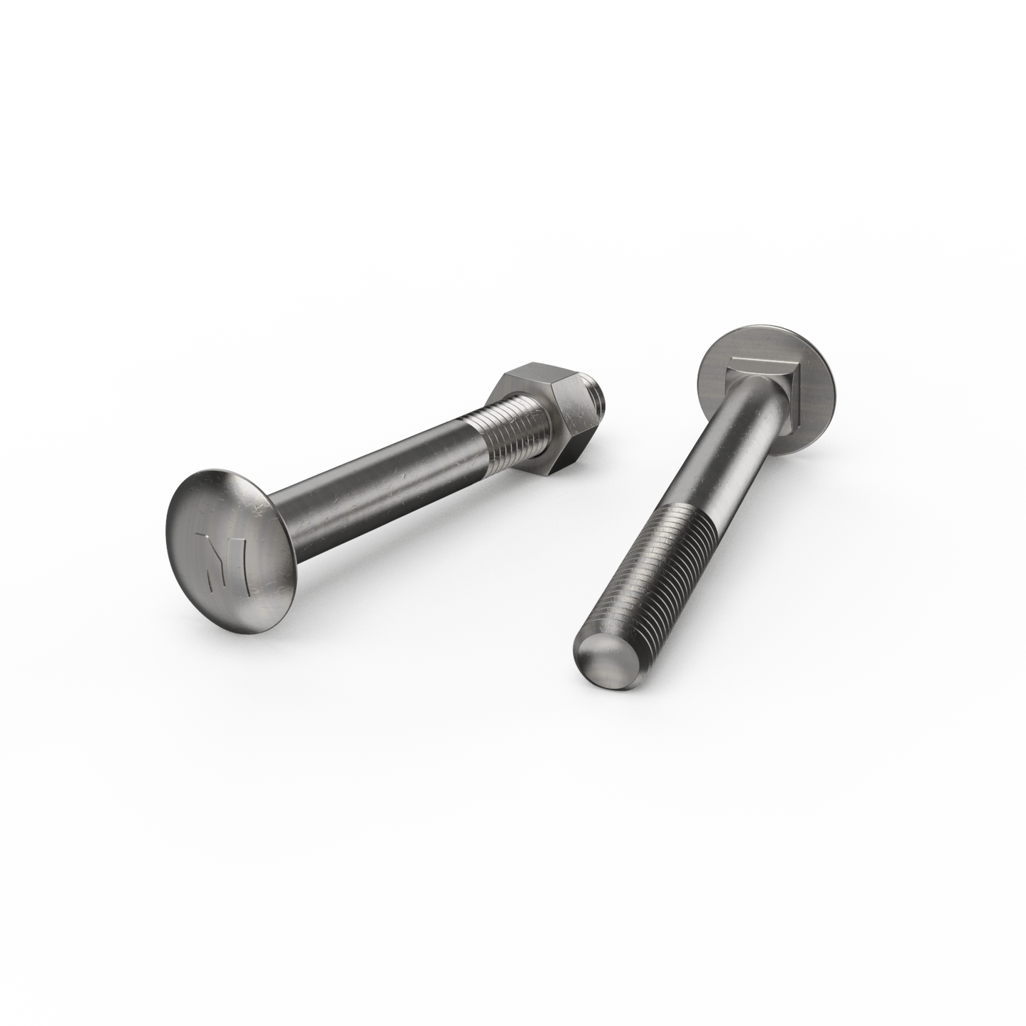 Zenith Stainless Steel 304 Cup Head Bolts - M12 x 100mm - 12 Pack