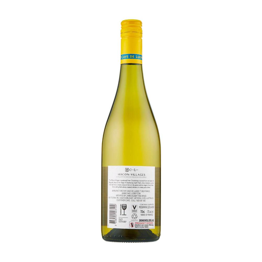 Cave de Lugny Macon Villages 750ml - 1 Each