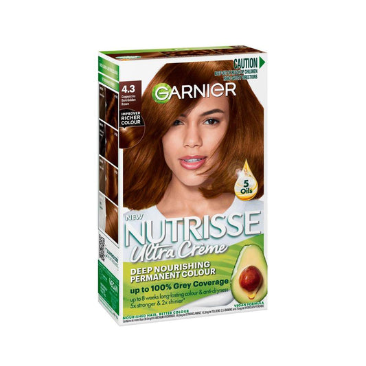 Garnier Nutrisse 4.3 Cappuccino Permanent Hair Colour - 1 pack