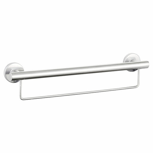 Evekare 600mm Stainless Steel Towel Rail - Grab Rail - 110kg Support
