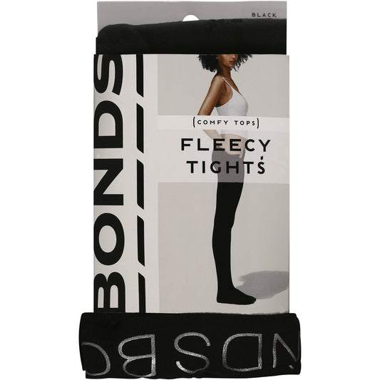 Bonds Comfy Tops Fleecy Tights Black Tl-xt Each