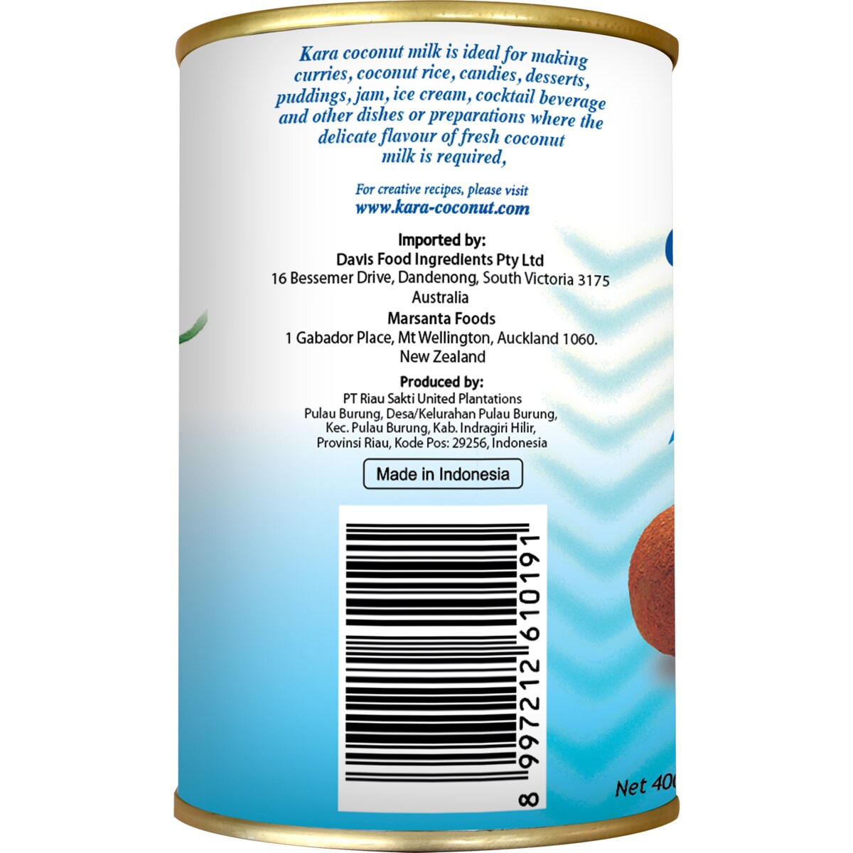 Kara Coconut Milk 400mL