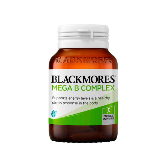 Blackmores Mega B Complex Energy Vitamin Tablets - 75 pack