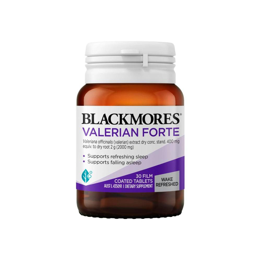 Blackmores Valerian Forte Sleep Support Tablets - 30 pack