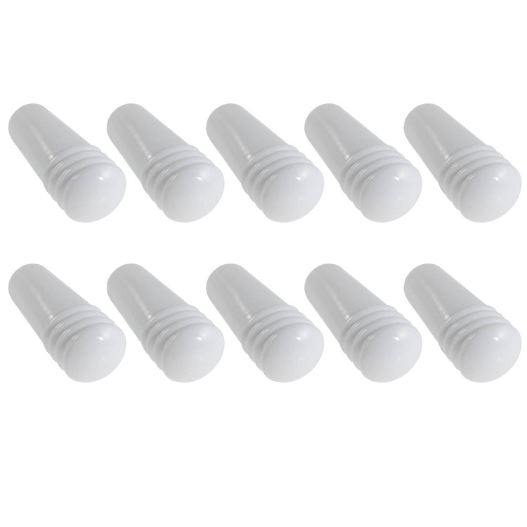 Adoored 100 x 75mm White Cushion Door Stop 10 Pack