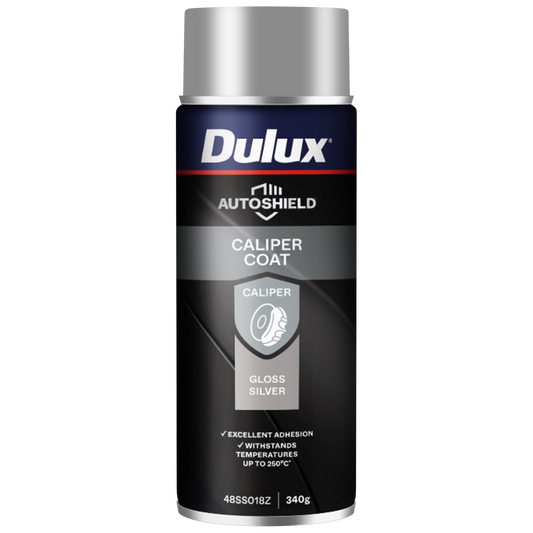 Dulux Autoshield Spray Paint - 340g - Silver Caliper