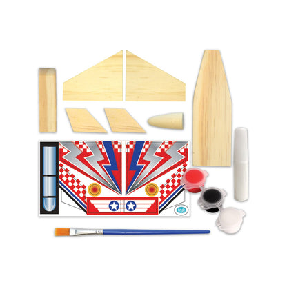 Boyle Wood Craft Project Kit Small Jet Plane - 150 x 145 x 35mm