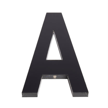 Sandleford Black Ultra Acrylic House Letter A - 120mm