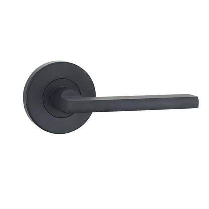 Lemaar Black Orba Passage Set - 65mm Zinc - Durable Electroplated Finish