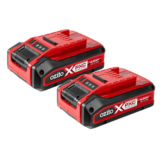Ozito PXC 18V 4.0Ah Compact Battery Twin Pack PPBP-240