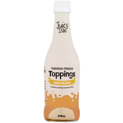 Juicy Isle Banana Topping Topping 375mL