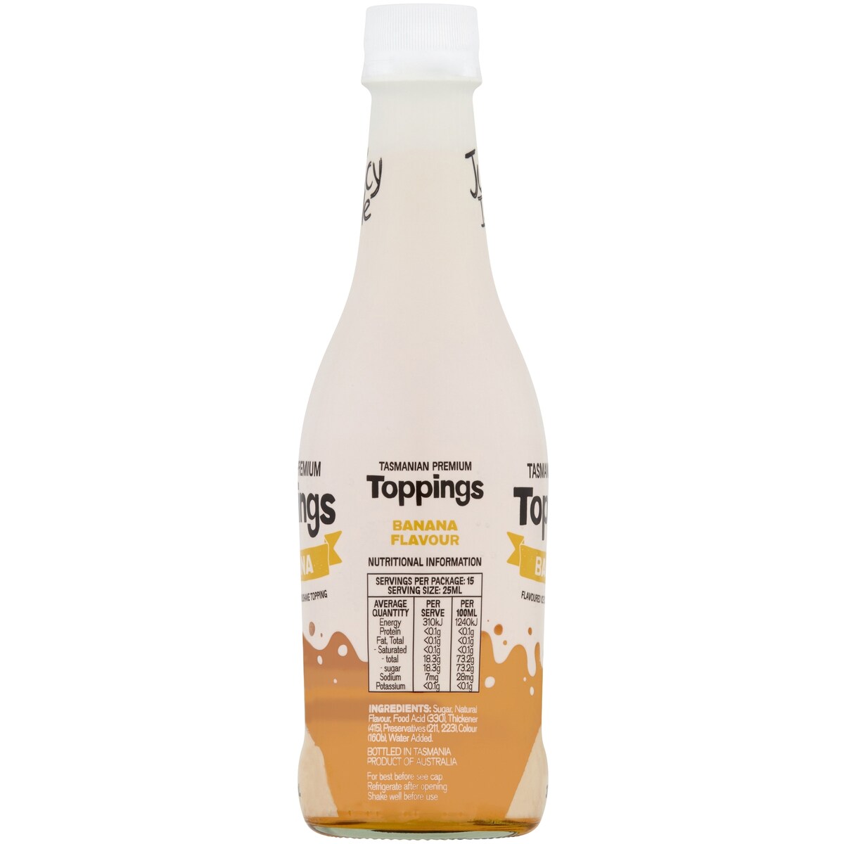 Juicy Isle Banana Topping Topping 375mL